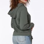 Bobi  black cinched side hoodie Photo 4