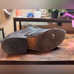 Laredo Vintage  Black Kiltie Roper Boots size 8 Photo 4