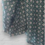 J.Jill Blouse Green Long Sleeve Button Down V-Neck Women’s Sz Sm Geometric Rayon Photo 5