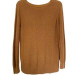 Old Navy Sienna Brown Scoop Neck Knit Long Sleeve Sweater Size Medium Photo 2