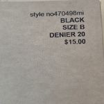 Nordstrom  Square Dot Sheer Fashion Tights Black Size B Denier 20 Photo 2