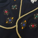 Vintage Plain Jane by Sweet Baby Jane Navy Dress with Embellished Cardigan Blue Size M Photo 6