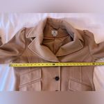Worthington Long Wool Blend tailored Caramel Color Trenchcoat Photo 4
