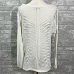 prAna  Parker Organic Cotton Open Knit Sweater Photo 3