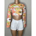 Wildfox New. white terry shorts. Small. Retails $60 Photo 7
