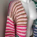 Listicle  Multi Color Loose Fit Cardigan Photo 5