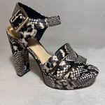 Guess Women's Lylah Platform Dress Sandals Strappy Size 7.5 M Black Photo 6