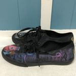 Vans  custom painted sneakers skulls ouija black‎ men's size 4.5 women's 6 Photo 10