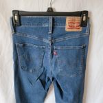 Levi's  Medium Wash Distressed High Rise Mile High Classic Skinny Jeans Size 26 Photo 8