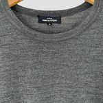 Comme des Garcons Tricot Charcoal Gray Wool Jersey Midi Dress Size Small Photo 2