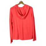 American Eagle  AEO Neon Orange Pink Lightweight Hooded Sweatshirt XS/S Photo 1