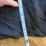 Alexander Wang EUC  Black Pin Striped Pajama Wrap Dress 4 $895 Zip Edges Photo 11