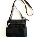 Baggallini Black Nylon Crossbody Multi-color Strap Anti-theft Travel Organizer Photo 0