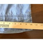 Ann Taylor  Weekend Womens Large Petite Chambray Pants Pockets Wide Leg‎ Beach Photo 7