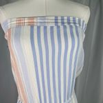 Cotton Candy LA  Strapless Striped‎ Dress Womens Medium Beachy Coastal Rayon Photo 1