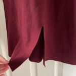Babaton 100% Wool Dress Women’s Small Sleeveless Pull on Maroon Photo 4