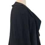 Christopher & Banks Ruffle Front Black Blazer Long Sleeve Women's Size 1X Plus Photo 6