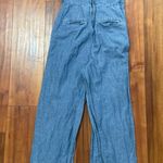 Madewell Women’s Chambray Muralist Cropped Jumpsuit. Size 0. Photo 4