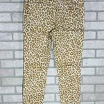 J.Crew NWT 10” High Rise Toothpick Skinny Jeans in Safari Leopard Print Size 29 Photo 7
