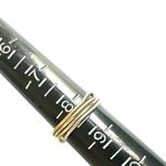 Vintage Mother of Pearl Long adjustable Shield Ring Photo 10