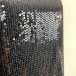 Robert Rodriguez Dress Womens 6 Black Sequin Mini Shift Short Sleeve Cocktail Photo 4