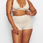 SKIMS  lace Pointelle high rise Boxer shorts in bone ivory NEW 4X Photo 0