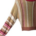 Free People Show Me Love Oversize Sweater In Neutral Combo Sweet Child Sz XS Photo 8