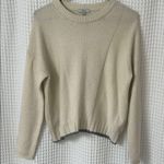 Rails  Joanna Wool & Cashmere Sweater Pullover Snow Globe Cream Metallic Size Med Photo 1