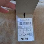 Massimo Dutti NWT  Tan Wool Cashmere Crewneck Sweater Size‎ XS Photo 6