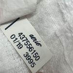 Aerie  White Striped Oversized Drawstring Beach/Pool V-Neck Coverup w/ Slits-XS-S Photo 12