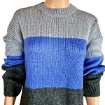 Urban Outfitters NWT  Size L Colorblock Stripe Sweater Lumiere Photo 1