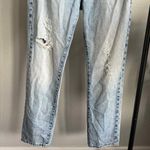frame denim Frame Le Slouch Straight Leg Distressed Bluejay Rips Denim Jeans Size 27 Photo 5