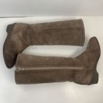 Brooks Brothers Vtg Size 7 Boots Shearling Lined Brown Suede Riding Women’s 6075 Photo 1