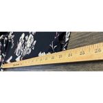 Xhilaration Women's Black Floral Print Jumpsuit XL Sleeveless Cropped Lightweight Romantic Photo 2