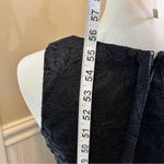 Elegant Black Lace Overlay Maxi Dress Formal Evening Gown Size 10 Photo 6