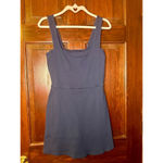 Victoria's Secret PINK Victoria’s Secret Medium Navy Blue Ribbed Tennis/Pickleball Dress w Shorts Photo 1