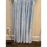 Mac Duggal  Powder Blue Embellished V Neck Evening Gown Size 16 $598 Photo 5