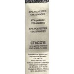 Chico's Zenergy Jacket Windbreaker Size XL Geometric Black Active Outdoor Travel Photo 8