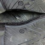 36.5 A.S.98 Ipswich Leather Suede Ankle Zip Biker Boots Buckles Studs .5 US Rock Photo 10