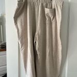 Vince Crop Pull-On Cotton Blend Pants in White Sand Beige Plus Size XXLARGE NWT Photo 11