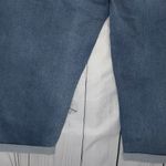 Seven 7 Roll Cuff Girlfriend Embroidered Medium Wash Stretch Capri Jeans NWOT Photo 6