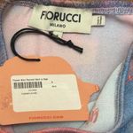 Fiorucci  Blue Pink Tie Front Mini Skirt Photo 3