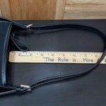 Nine West Vintage Black Jacquard Print Y2K Mini Shoulder Bag Photo 6