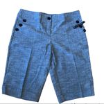NWT Courtenay Grey 14P Casual Comfy Shorts Blue Photo 2