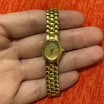 Women’s gold plated stainless steel genuine diamond dial quartz ELGIN watch! Photo 6