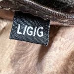 Guess Vintage Chocolate Brown Fitted Leather Jacket Photo 5