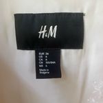 H&M Cropped Sheepdog Faux Fur Jacket Ivory 6 Photo 4