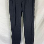 Athleta  wander slim ankle pants hiking travel black pants size 0 Photo 3