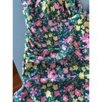 Kona Sol  swim suit womens siz L flower print one piece ruffles Photo 2