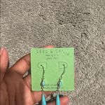 Seed & Sage Sterling Silver Turquoise Dangle Earrings Photo 1